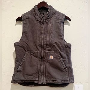 Carhartt Sherpa-Lined Vest - XS - Dusty Purple